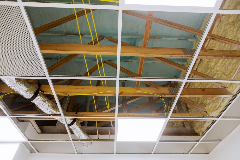 ossature pour Dalle 60*60 faux plafond