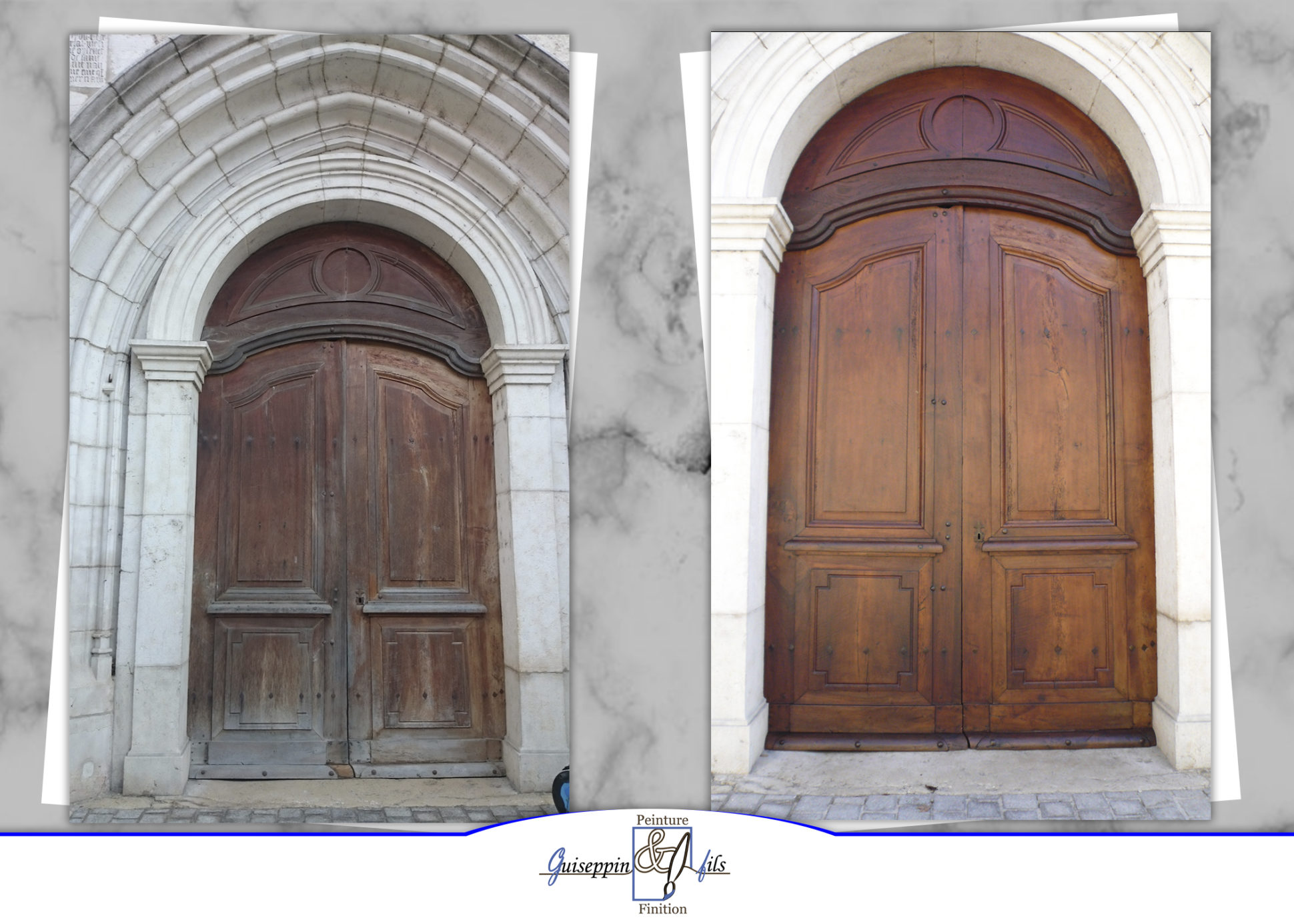 Refection porte Eglise